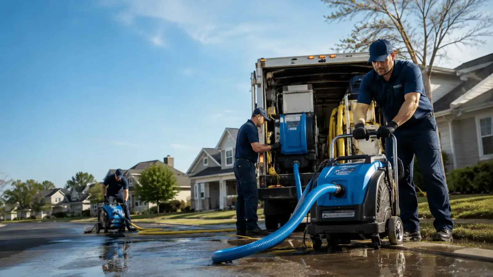 Flood Damage Cleanup in Burket, IN